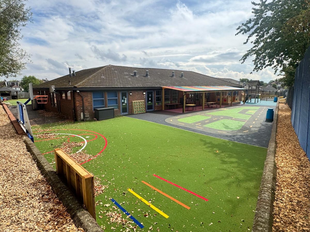 New Setter Play playground installation at Rosh Pinah Primary School